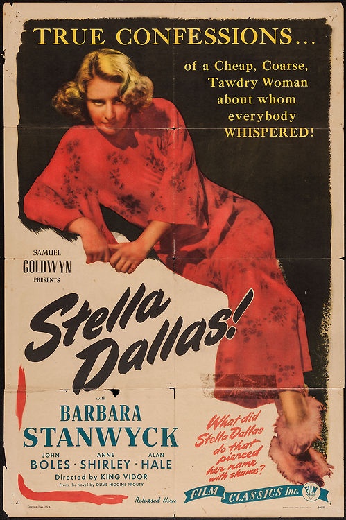 Stella Dallas, Starring Barbara Stanwyck, Continues Great Ladies Film  Series Monday, August 17th at 6:30 PM