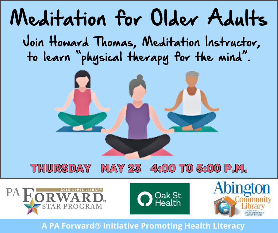 Meditation For Older Adults Lackawanna County Library System