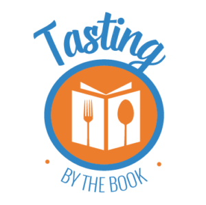 tasting-by-the-book-transparent logo by Cody Mix Keen Been Design