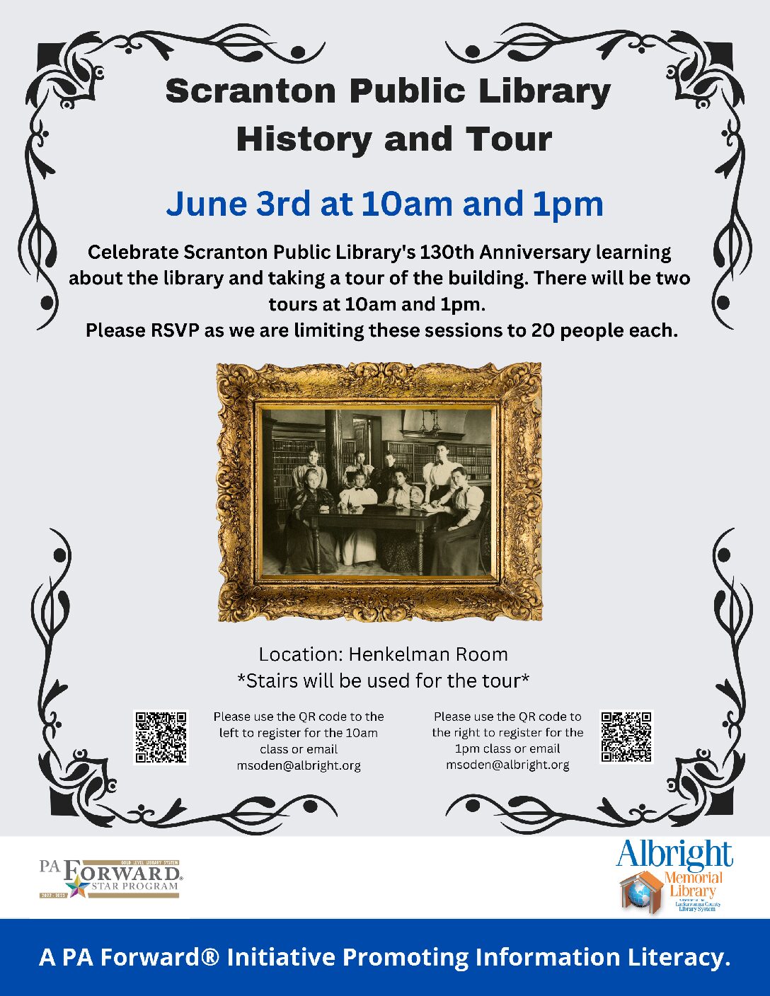 Scranton Public Library History and Tour - Lackawanna County Library System