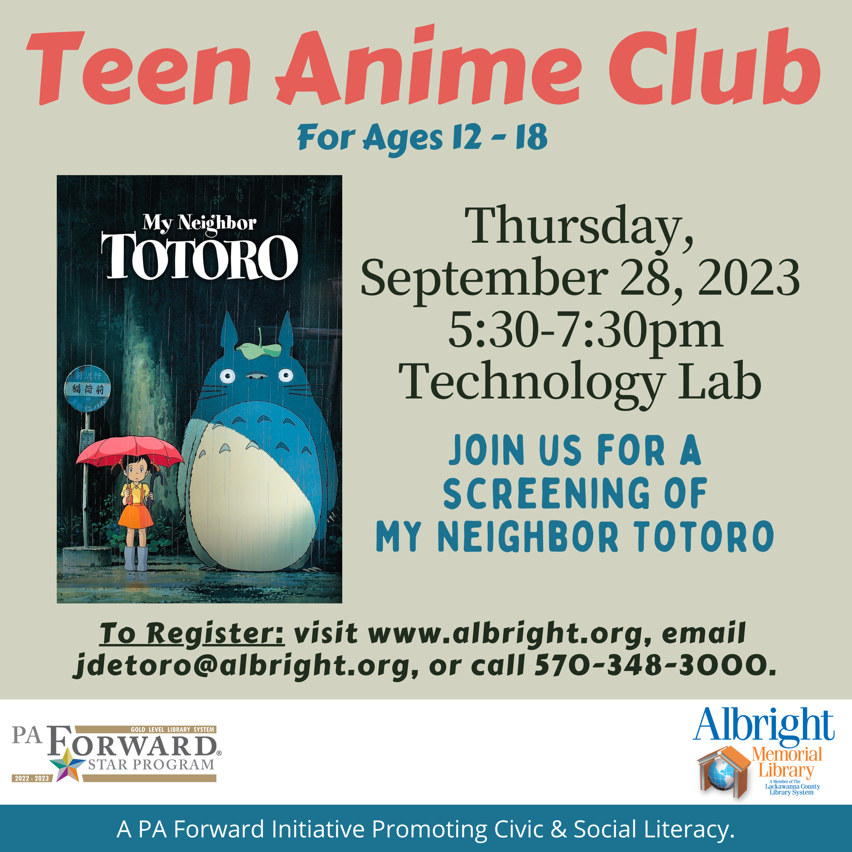 Anime Club: Feb. 16  Lackawanna County Library System